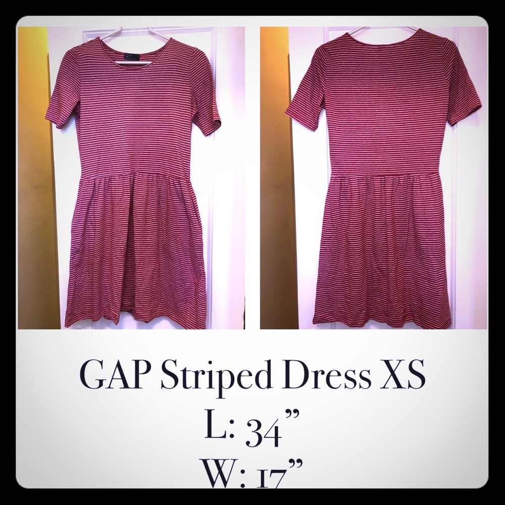 GAP Striped Dress Size XS